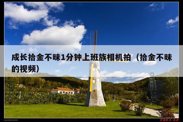 成长拾金不昧1分钟上班族相机拍（拾金不昧的视频）
