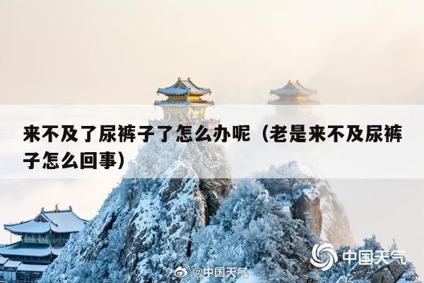 来不及了尿裤子了怎么办呢(老是来不及尿裤子怎么回事)