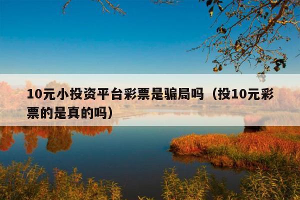 10元小投资平台彩票是骗局吗(投10元彩票的是真的吗)