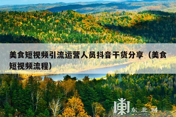 美食短视频引流运营人员抖音干货分享(美食短视频流程)