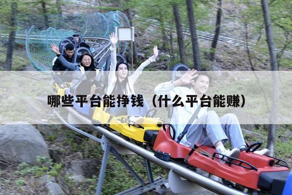 哪些平台能挣钱(什么平台能赚)