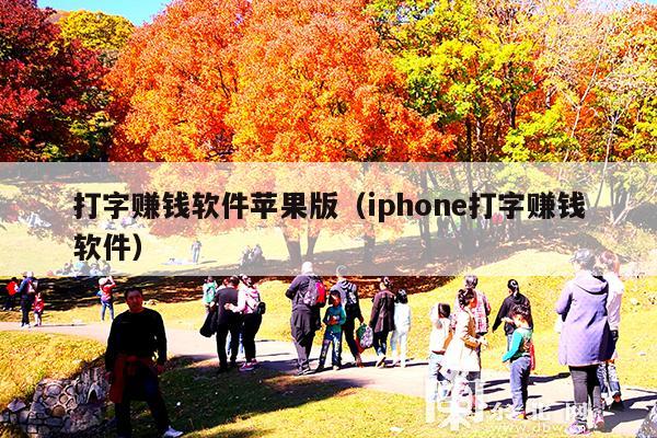 打字赚钱软件苹果版(iphone打字赚钱软件)