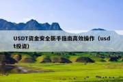 USDT资金安全新手指南高效操作（usdt投资）
