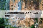 USDT区块链新手指南小白入门（usdt教程）