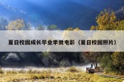 夏日校园成长毕业季微电影（夏日校园照片）
