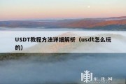 USDT教程方法详细解析（usdt怎么玩的）