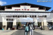USDT搬砖避坑指南一文搞懂（usdt搬砖项目）