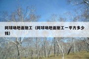网球场地面施工（网球场地面施工一平方多少钱）
