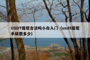 USDT提现合法吗小白入门（usdt提现手续费多少）
