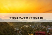 今日头条使人变傻（今日头条里）
