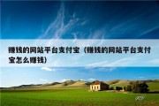 赚钱的网站平台支付宝（赚钱的网站平台支付宝怎么赚钱）