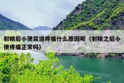 射精后小便尿道疼痛什么原因呢（射精之后小便疼痛正常吗）