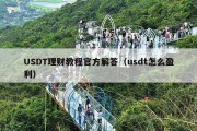 USDT理财教程官方解答（usdt怎么盈利）