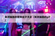 笑到抽筋的视频段子大全（笑到抽筋的gif）