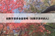 玩数字货币会坐牢吗（玩数字货币的人）
