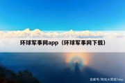 环球军事网app（环球军事网下载）