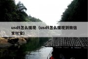 usdt怎么提现（usdt怎么提现到微信支付宝）