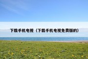 下载手机电视（下载手机电视免费版的）