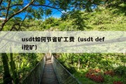 usdt如何节省矿工费（usdt defi挖矿）