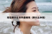 现在刷什么软件最赚钱（刷什么挣钱）