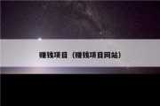 赚钱项目（赚钱项目网站）