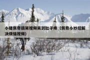 小猪佩奇搞笑视频笑到肚子疼（佩奇小妙招解决烦恼视频）