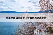 完美世界动画简介（完美世界动画介绍）
