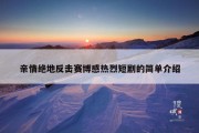 亲情绝地反击赛博感热烈短剧的简单介绍