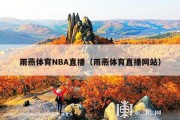 雨燕体育NBA直播（雨燕体育直播网站）