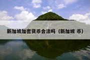 新加坡加密货币合法吗（新加坡 币）