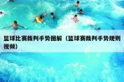 篮球比赛裁判手势图解（篮球赛裁判手势规则视频）