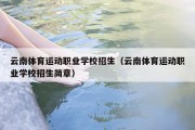 云南体育运动职业学校招生（云南体育运动职业学校招生简章）
