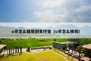 u币怎么提现到支付宝（u币怎么换钱）