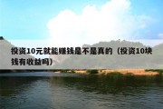 投资10元就能赚钱是不是真的（投资10块钱有收益吗）