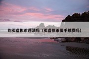 购买虚拟币违法吗（买虚拟币要手续费吗）