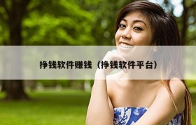 挣钱软件赚钱（挣钱软件平台）