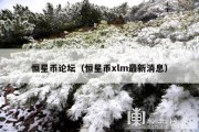恒星币论坛（恒星币xlm最新消息）