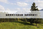 加密货币十大龙头股（加密货币前十）