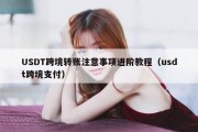 USDT跨境转账注意事项进阶教程（usdt跨境支付）