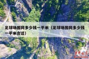 足球场围网多少钱一平米（足球场围网多少钱一平米合适）
