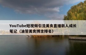 YouTube短视频引流美食直播新人成长笔记（油管美食博主排名）