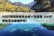 USDT跨境转账安全吗一文搞懂（usdt转帐受法律保护吗）