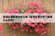 篮球比赛数据分析工具（篮球比赛分析一般用什么软件）