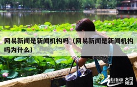 网易新闻是新闻机构吗（网易新闻是新闻机构吗为什么）