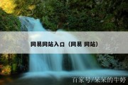 网易网站入口（网易 网站）