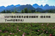 USDT稳定币新手必看详细解析（稳定币除了usdt还有什么）