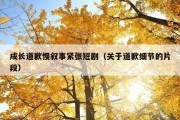 成长道歉慢叙事紧张短剧（关于道歉细节的片段）