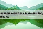 b站搬运国外视频有收入吗（b站视频搬运youtube）