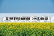 篮球赛事网络直播延迟（nba直播延迟）