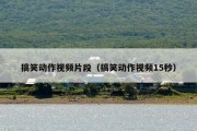 搞笑动作视频片段（搞笑动作视频15秒）